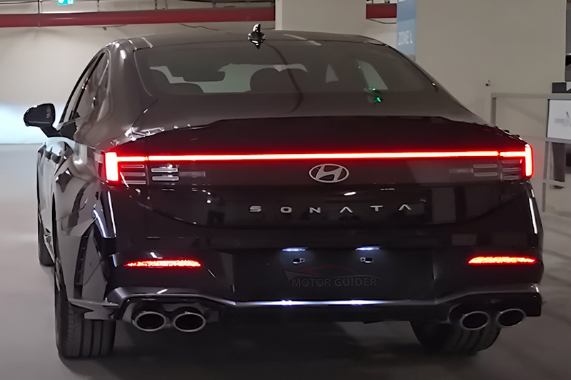 Hyundai Sonata N Line 2025 Exterior Back View