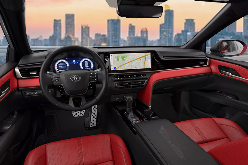 Toyota Camry 2025 Interior Dashboard View