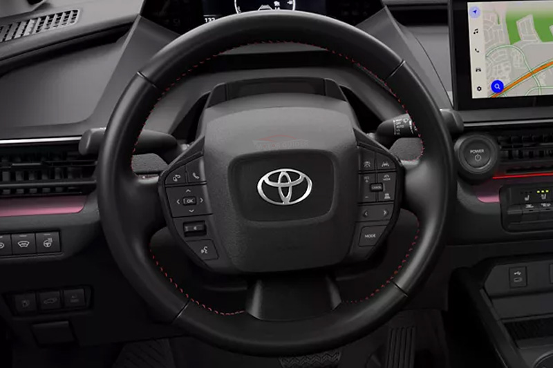 Toyota Prius PHEV 2025 Interior Steering View